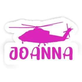 Helicopter Sticker Joanna Image