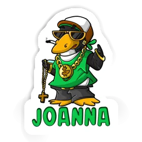 Joanna Sticker Hip-Hop Penguin Image