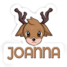 Deerhead Sticker Joanna Image