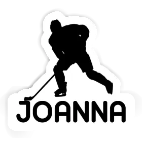 Sticker Hockey Player Joanna Image