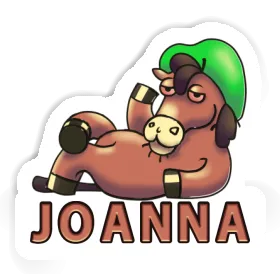 Joanna Sticker Horse Image