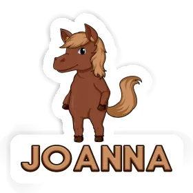 Horse Sticker Joanna Image