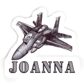 Airplane Sticker Joanna Image