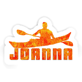 Kajakfahrer Sticker Joanna Image