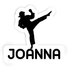 Joanna Sticker Karateka Image