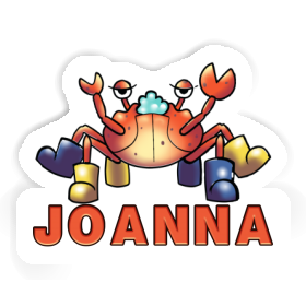 Crab Sticker Joanna Image