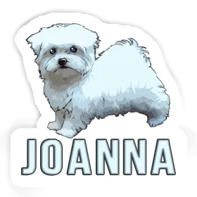 Sticker Maltese Joanna Image