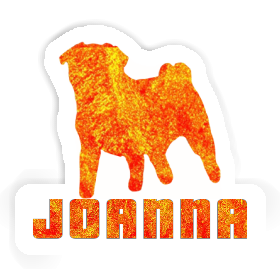 Pug Sticker Joanna Image