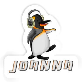 Sticker Joanna Music Penguin Image