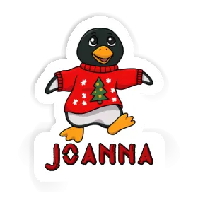 Sticker Joanna Christmas Penguin Image