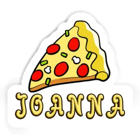 Joanna Sticker Pizza Image