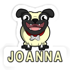 Sticker Pug Joanna Image