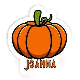 Sticker Joanna Pumpkin Image