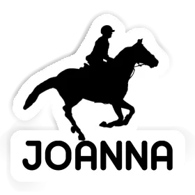 Joanna Sticker Horse Rider Image