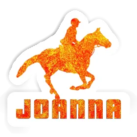 Horse Rider Sticker Joanna Image