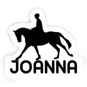 Sticker Horse Rider Joanna Image