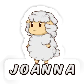 Joanna Sticker Sheep Image