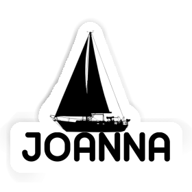 Sticker Joanna Sailboat Image