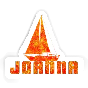 Sailboat Sticker Joanna Image