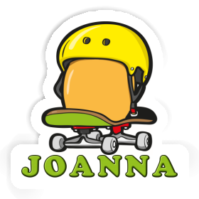 Sticker Joanna Skateboard Egg Image