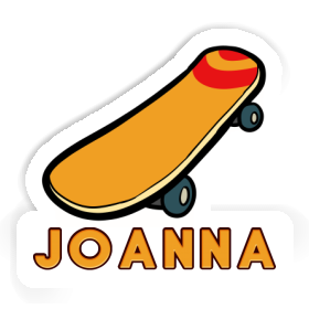 Skateboard Sticker Joanna Image