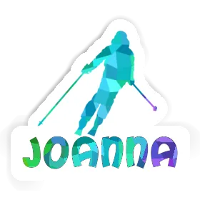 Sticker Joanna Skier Image