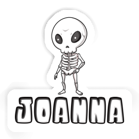 Skeleton Sticker Joanna Image