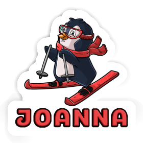 Sticker Joanna Skier Image