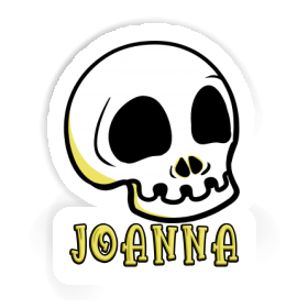 Joanna Aufkleber Totenkopf Image