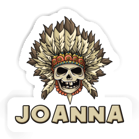 Kinder Totenkopf Aufkleber Joanna Image