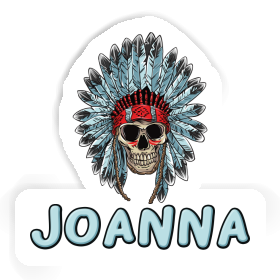 Sticker Totenkopf Joanna Image