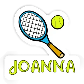 Tennis Racket Sticker Joanna Image