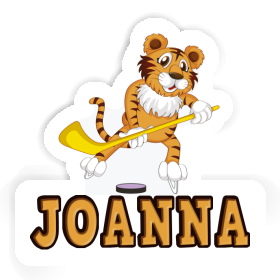 Joanna Sticker Hockey Player Image