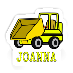 Front Tipper Sticker Joanna Image