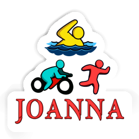 Sticker Triathlet Joanna Image