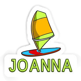 Sticker Joanna Windsurf Board Image