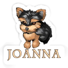 Sticker Joanna Yorkshire Terrier Image