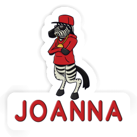 Sticker Joanna Zebra Image