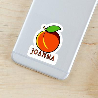 Apricot Sticker Joanna Laptop Image