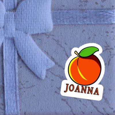 Apricot Sticker Joanna Notebook Image