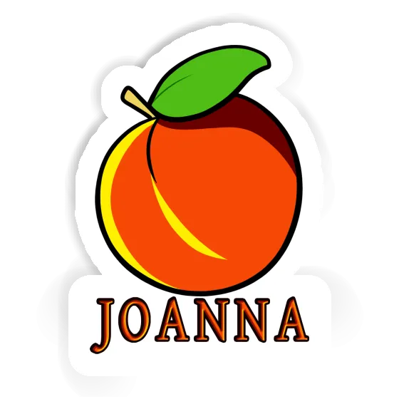 Apricot Sticker Joanna Image