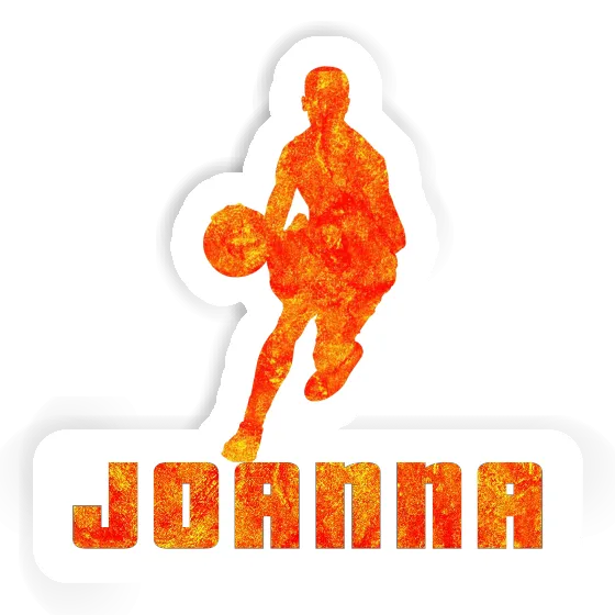 Basketball Player Sticker Joanna Notebook Image