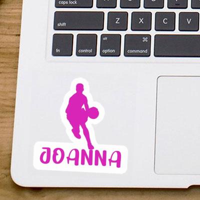 Sticker Basketballspieler Joanna Laptop Image