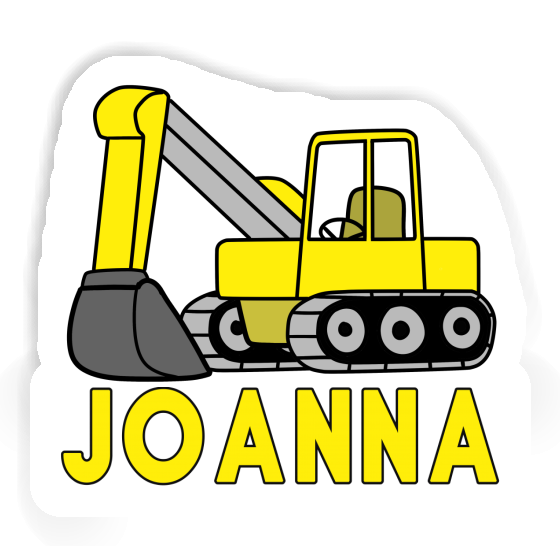 Joanna Sticker Excavator Laptop Image