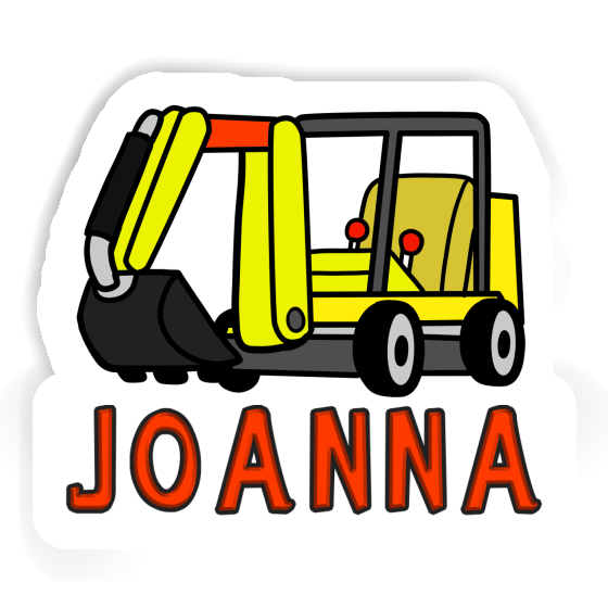 Sticker Joanna Mini-Excavator Image