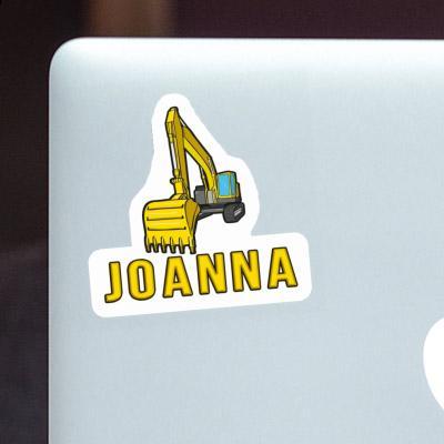 Joanna Sticker Excavator Image