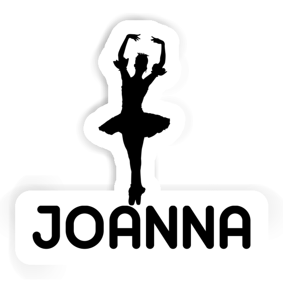 Ballerina Sticker Joanna Laptop Image