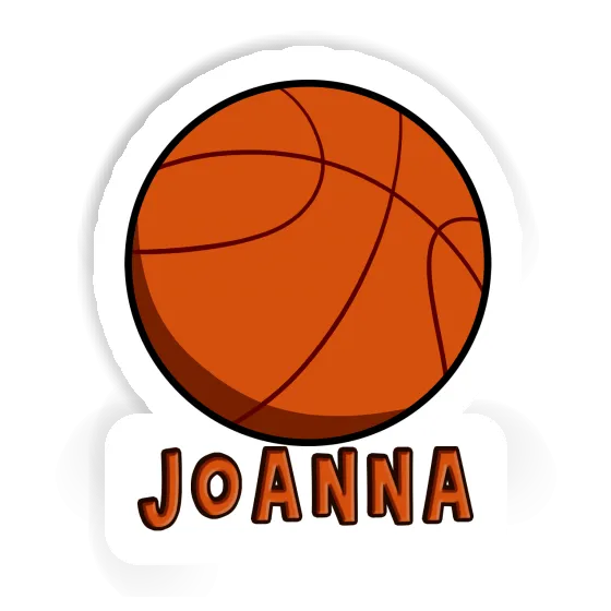 Sticker Basketball Joanna Laptop Image