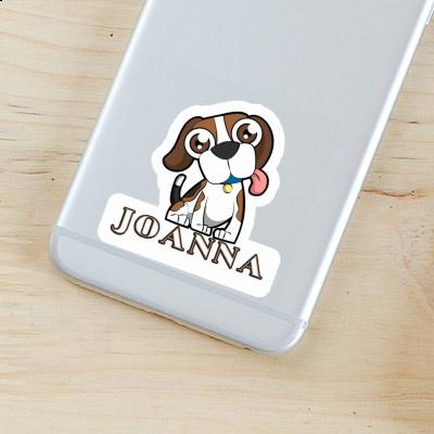 Autocollant Beagle-Hund Joanna Gift package Image