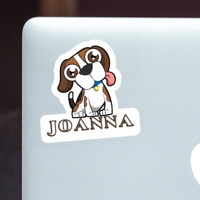 Autocollant Beagle-Hund Joanna Gift package Image